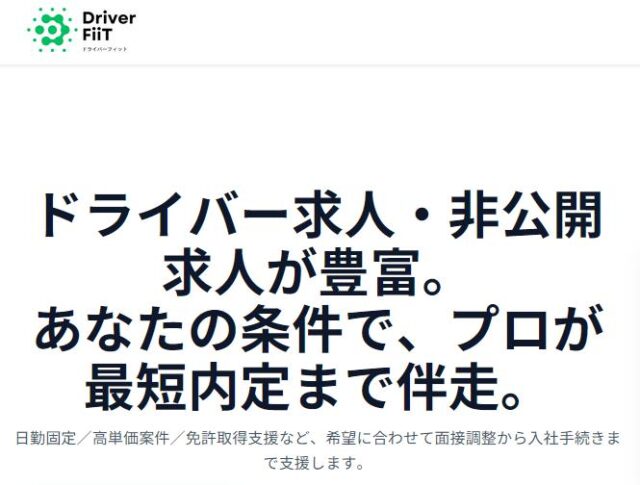 ドライバーフィット DriverFiiT 特徴