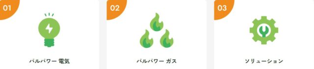 エネパル パルパワー電気 パルパワーガス ソリューション 特徴