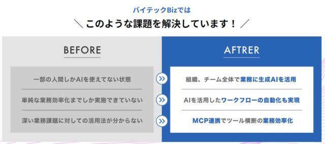 バイテックBiz 特徴